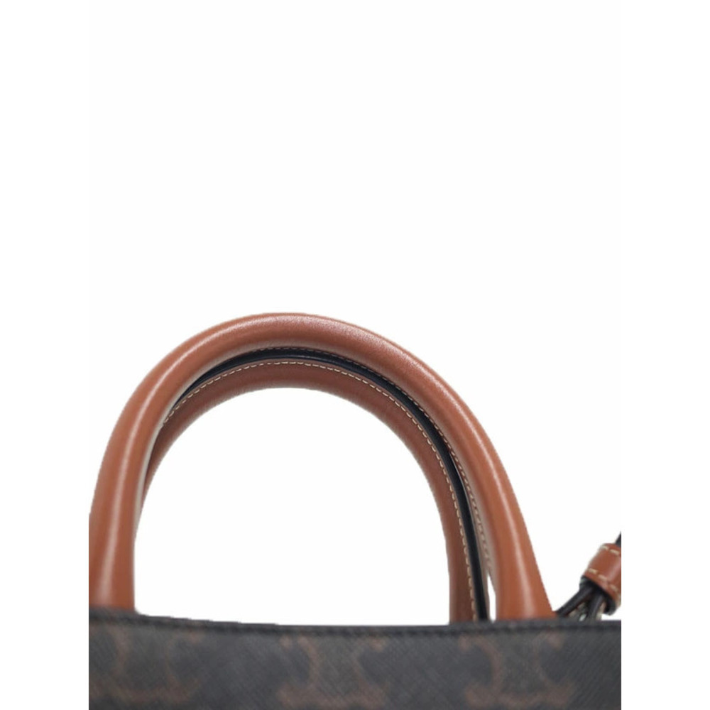 Celine Triomphe Canvas Vertical Cabas Bag - Picture 7 of 9